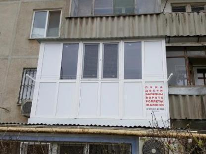 Расширение балконов под ключ (отделка, обшивка, пол, потолок) в Керчи, Керчь