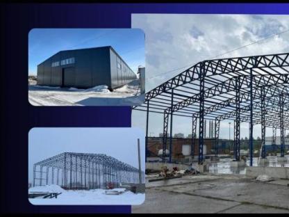 Строительство ангаров и складов из сендвич панелей под ключ, Волгоградская область