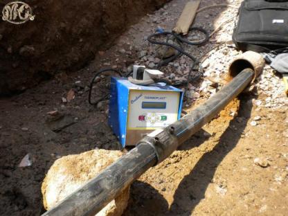 Сварка трубы ПЭ, ПНД трубы (черных с синей полосой) в Красноярске., Красноярск