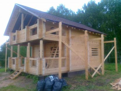 Дом из профбруса в Чашу под проект 7х10 Пятистенок, Нижний Новгород