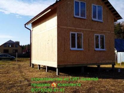 Каркасно-щитовые дома. Дом из СИП панелей, Тула