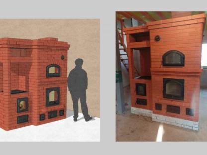 Дизайн-проекты. Размерные эскизы. Печи. Барбекю.Камины, Москва