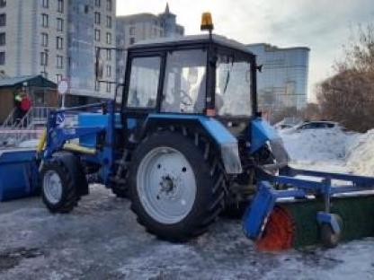 Услуги трактора с щеткой, дробилкой, пескоразбрасывателем, поливомойкой., Нижний Новгород