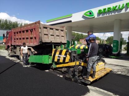 Асфальтирование, монтаж дорожных плит, Новосибирск