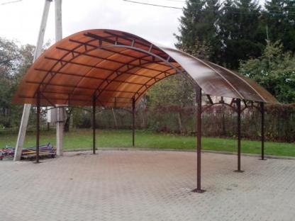 Навесы из поликарбоната, Москва