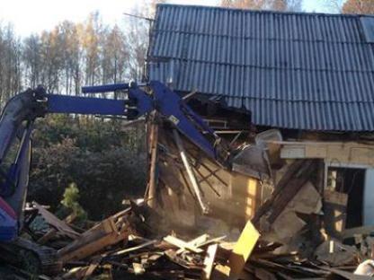 Демонтаж загородного дома, Санкт-Петербург