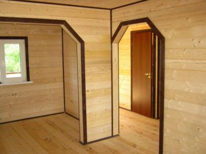 Внутренняя отделка домов и бань., Можайск