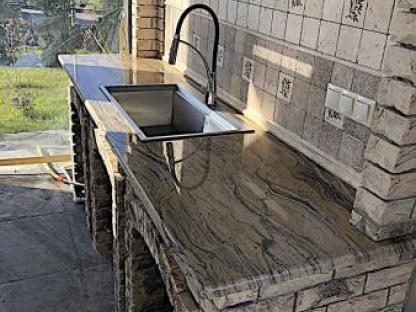 Барбекю из натурального камня, Москва