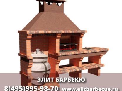 Готовые сборные модульные кирпичные печи барбекю для беседки для летней кухни, Москва