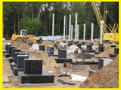 Строительство фундамента на сваях, Краснодар