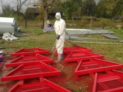 Окрашивание металлоконструкций, Хабаровск