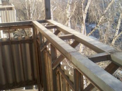 Ремонт балконов. Сварочные работы., Москва