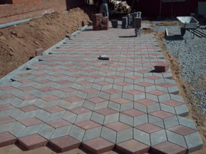 Укладка тротуарной плитки в Сочи, Сочи