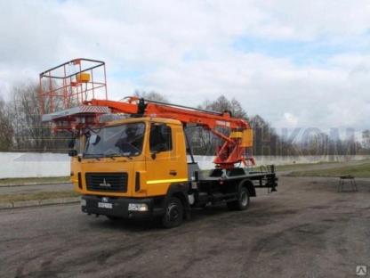 Аренда автовышки 21 м большая люлька в СПб и ЛО, Санкт-Петербург