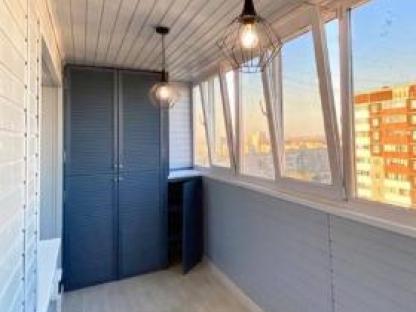 Отделка лоджии и остекление, Минск