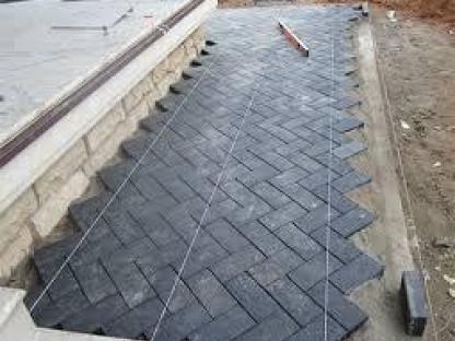 Укладка брусчатки, тротуарной плитки, Одинцово